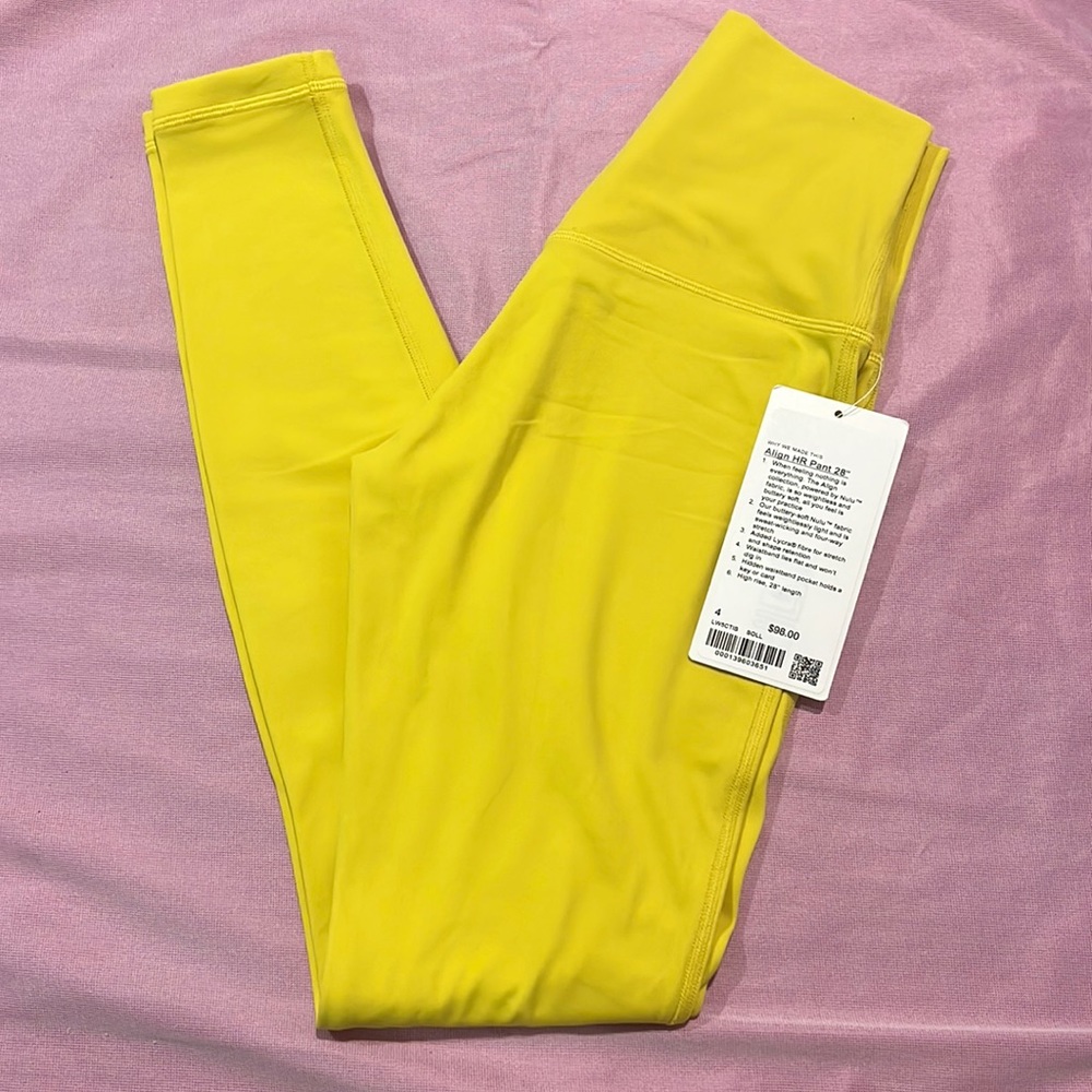 Brand New Lululemon Align High-Rise Pant 28"